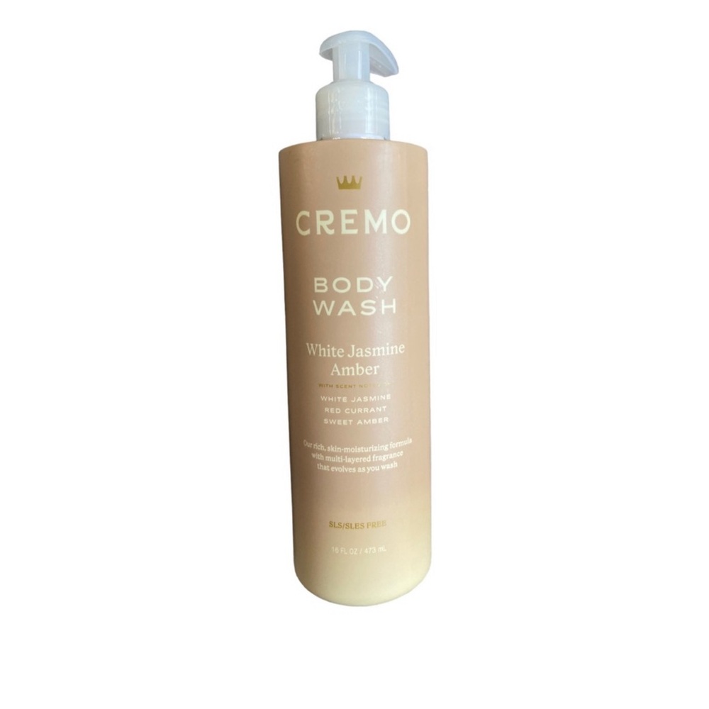 Cremo white jasmine amber body wash